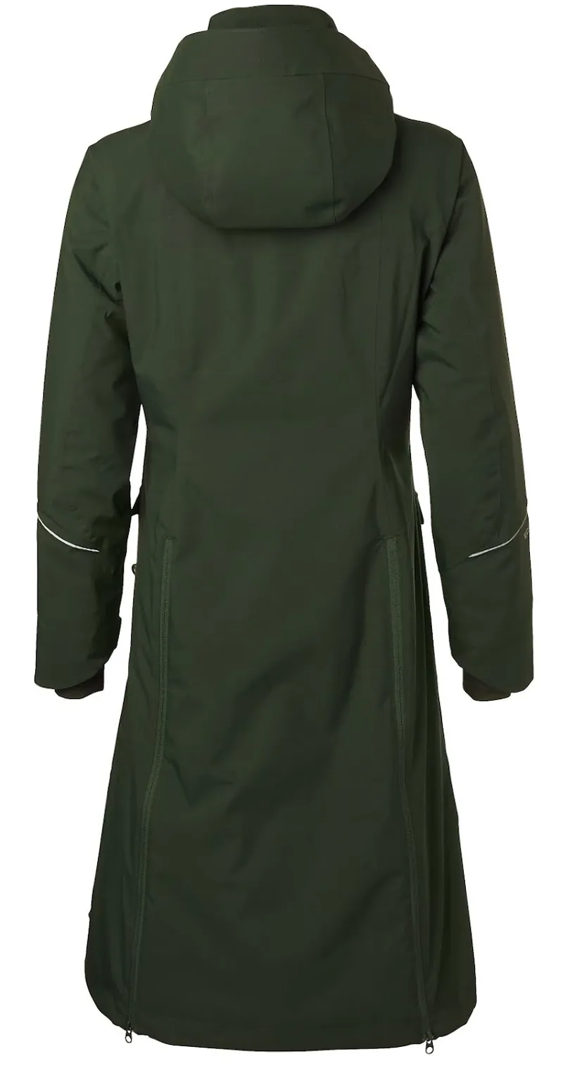 Stierna Stella Long Winter Coat Forest-1